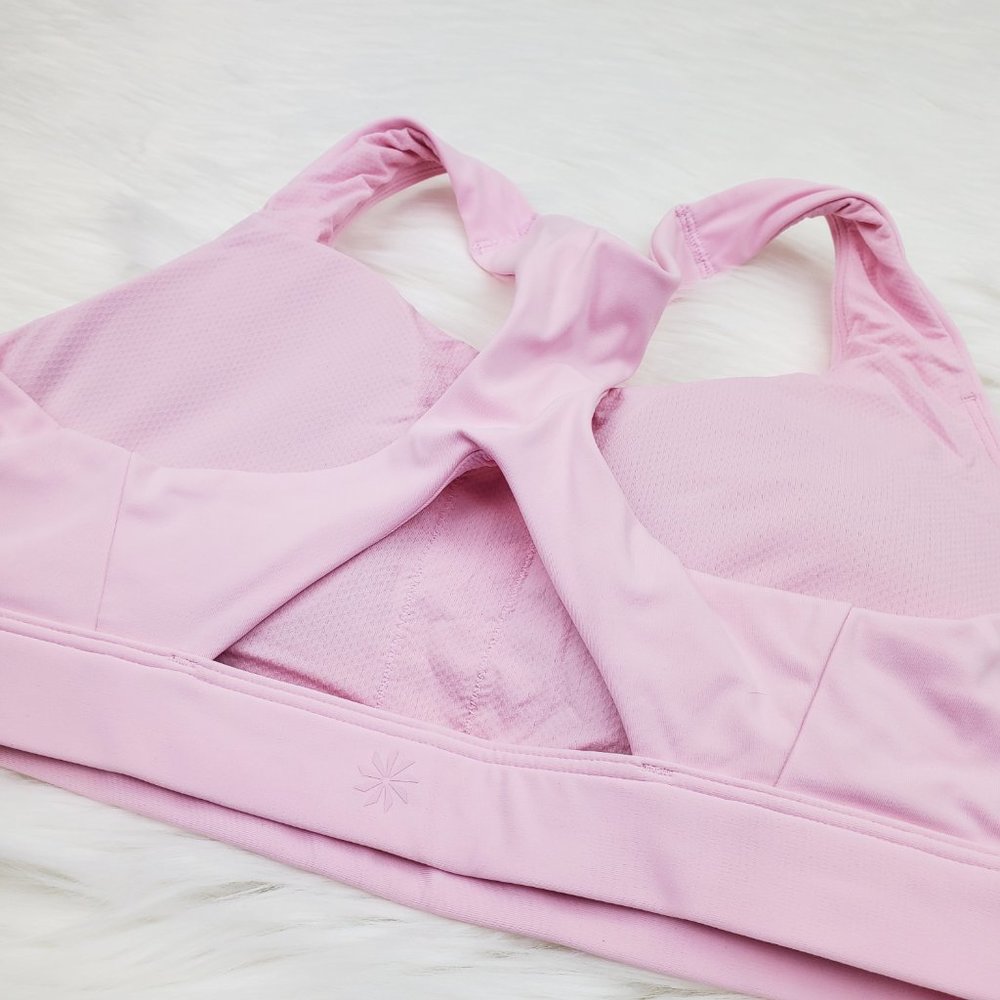 NWT Athleta Pink Ultimate Supersonic Sports Bra - Picture 7 of 8